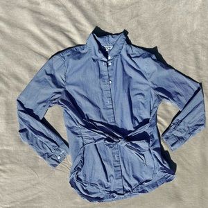 Striped Button Down Shirt